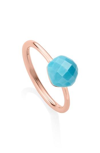 Women's Monica Vinader Nura Mini Nugget Stacking Ring