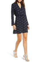 Women's All In Favor Lily Surplice Dress - Blue