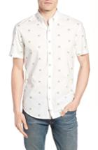 Men's Bonobos Riviera Slim Fit Cocktail Umbrella Print Sport Shirt R - White