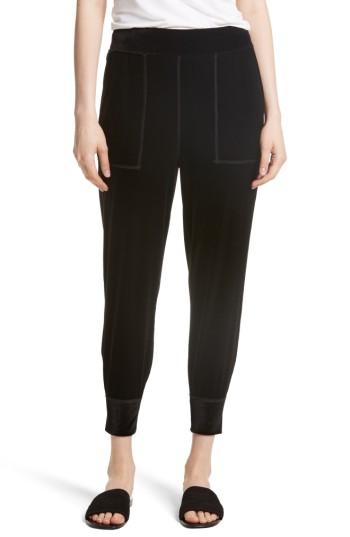 Women's Rag & Bone/jean Velvet Scout Pants, Size - Black