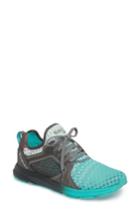 Women's Ariat Fuse Ombre Sneaker .5 M - Blue/green