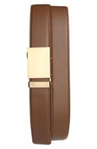 Men's Mission Belt 'gold' Leather Belt - Gold/ Mocha