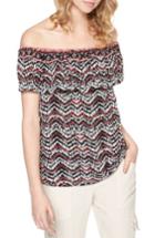 Women's Sanctuary Misha Print Off The Shoulder Top