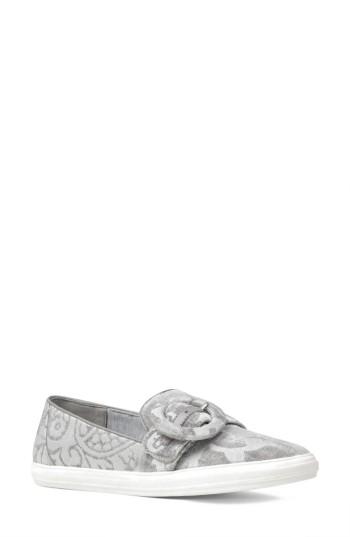 Women's Nine West Shireene Slip-on Sneaker M - Grey