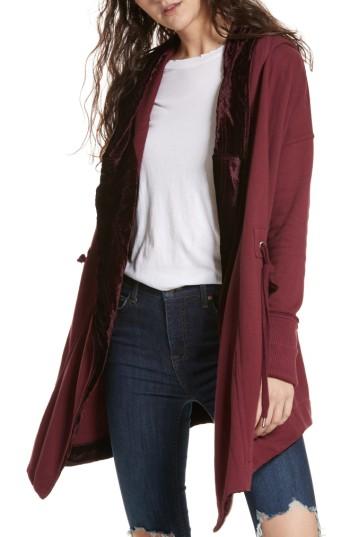 Women's Free People Westwood Cardigan - Burgundy