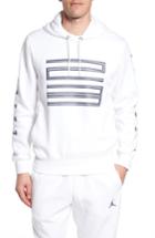 Men's Nike Jordan Sportswear Aj11 Hybrid Hoodie - White