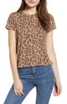 Women's Prince Peter Leopard Tee - Brown