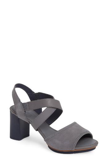 Women's Camper Myriam Block Heel Sandal Eu - Grey