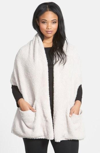 Women's Barefoot Dreams Cozychic Travel Shawl, Size - Beige (online Only)