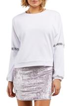Women's Volcom Crew To This Sweatshirt - White