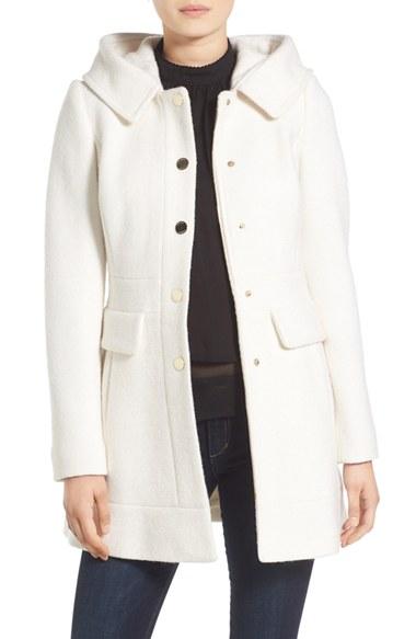 Women's Guess 'mod' Hooded Jacket - White
