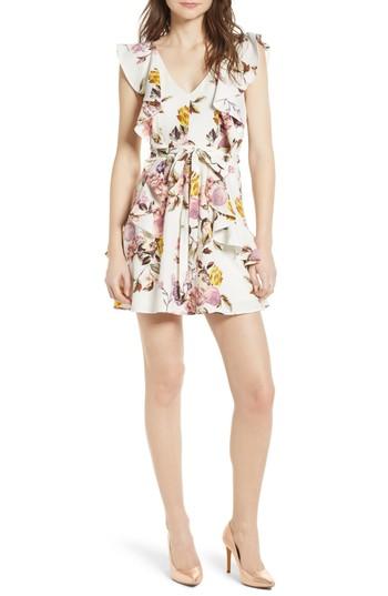 Women's Leith Ruffle Minidress - Ivory