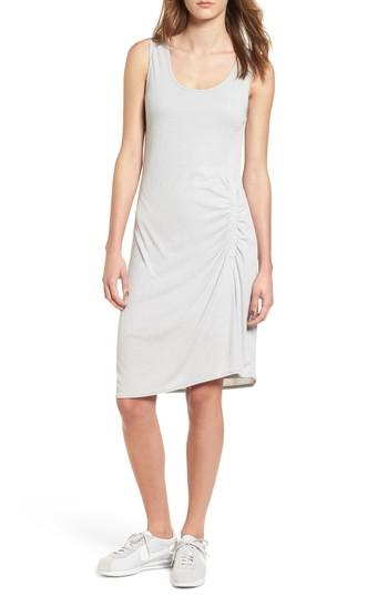Women's Splendid Ruched Rib Knit Dress - Grey