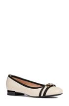 Women's Geox Wistrey Flat Us / 35eu - Ivory