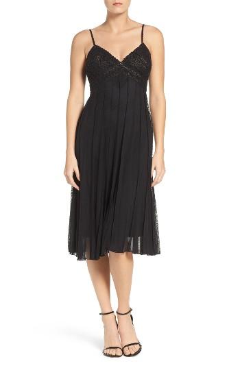 Women's Eci Beaded A-line Dress - Black