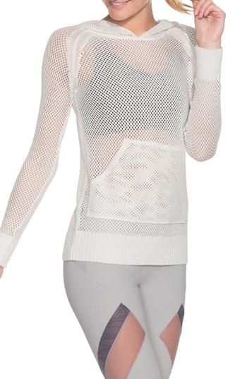 Women's Maaji Sandy Mesh Hoodie - White