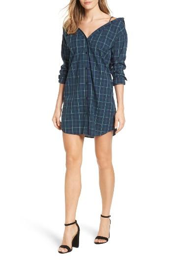 Women's Bailey 44 Anglin Off Shirtdress - Blue