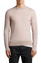 Men's Allsaints Mode Slim Fit Merino Wool Sweater - Pink