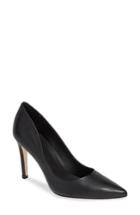 Women's Black Suede Studio Gemma Pump M - Black