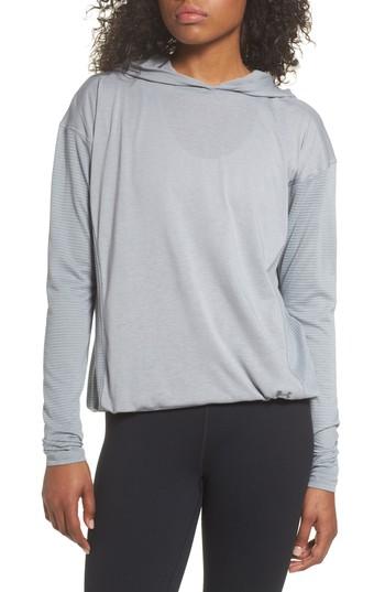 Women's Under Armour Threadborne Training Hoodie - Grey