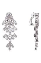 Women's Nina Marquise Chandelier Clip Earrings