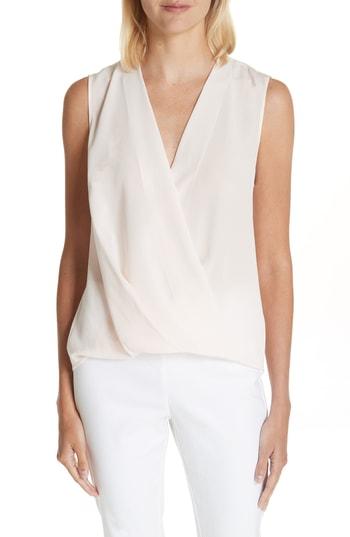 Women's Rag & Bone Victor Silk Blouse, Size - Pink