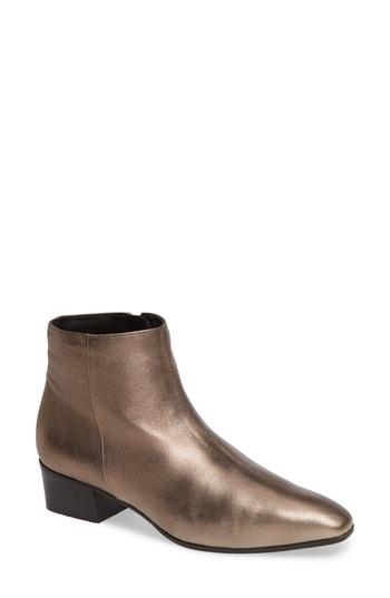 Women's Aquatalia Fuoco Weatherproof Bootie M - Metallic