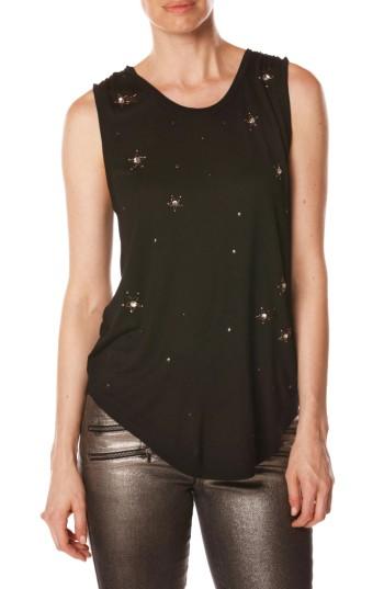 Women's Rosie Hw X Paige Kerstin Embellished Tank - Black