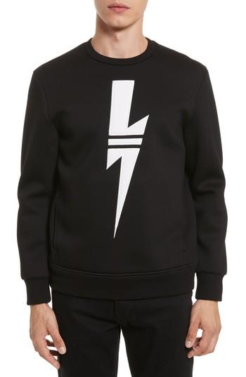 Men's Neil Barrett New Thunderbolt Sweatshirt