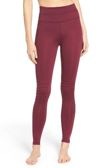 Women's Free People City Slicker High Waist Leggings - Red