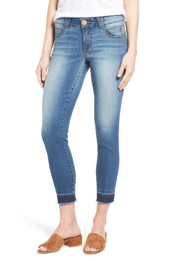 Women's Wit & Wisdom Ab-solution Release Hem Stretch Skinny Jeans
