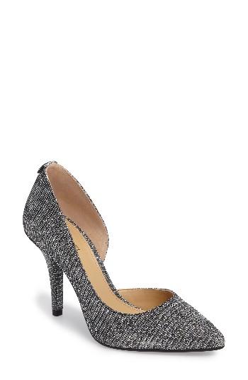 Women's Michael Michael Kors Nathalie Demi D'orsay Pointy Toe Pump