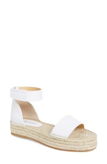 Women's Splendid Jensen Platform Espadrille Sandal M - White