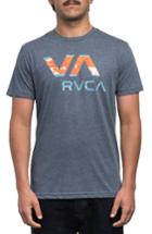 Men's Rvca Chopped Va Graphic T-shirt - Blue