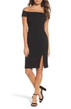 Women's Ali & Jay Off The Shoulder Sheath Dress - Black