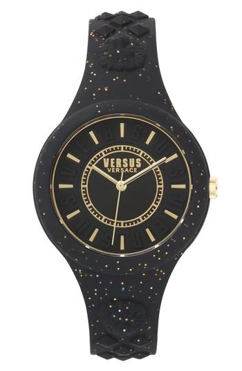 Women's Versus By Versace Fire Island Silicone Strap Watch, 39mm