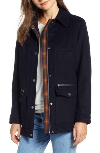 Women's Pendleton Missoula Field Coat - Blue