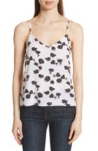 Women's Equipment Layla Floral Print Silk Camisole - White