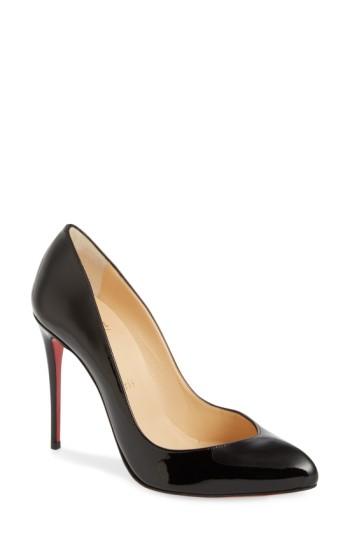 Women's Christian Louboutin Breche Pump .5us / 37.5eu - Black