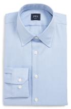 Men's John W. Nordstrom Trim Fit Solid Dress Shirt .5 - 36 - Blue