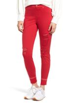 Women's Zeza B By Hue Shredded Denim Leggings