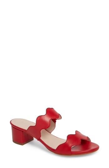Women's Patricia Green Palm Beach Slide Sandal M - Red