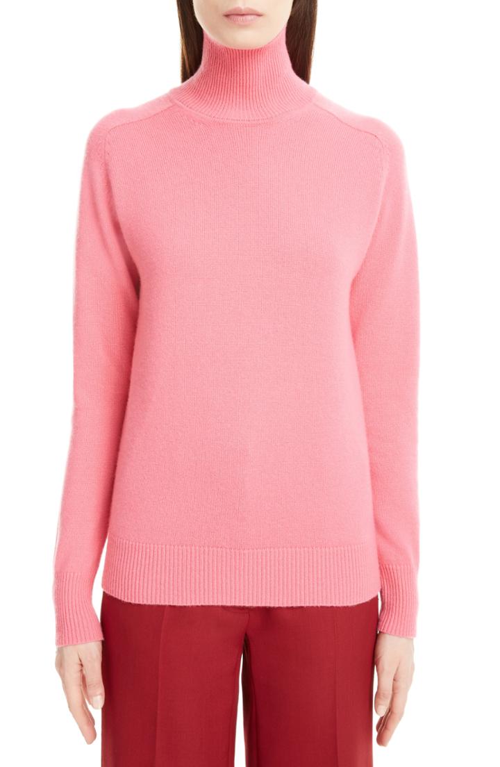 Women's Victoria Beckham Cashmere Blend Turtleneck Sweater