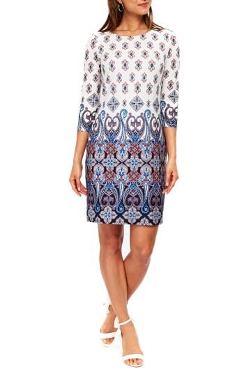 Women's Wallis Mykonos Shift Dress Us / 12 Uk - Ivory