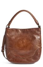 Frye Melissa Whipstitch Leather Hobo - Brown