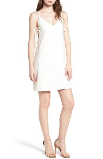 Women's Bishop + Young Ana Lace-up Shift Dress - White
