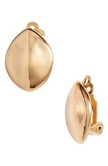 Women's Simon Sebbag Leaf Mini Clip Earrings
