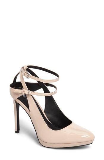 Women's Calvin Klein Shawna Strappy Pump M - Pink