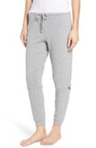 Women's Chaser Love Side Slit Knit Jogger Pants - Grey