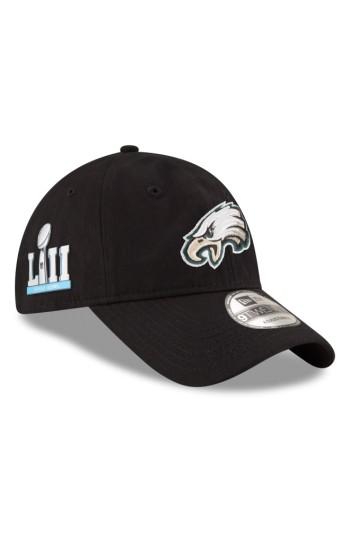 Men's New Era Cap Nfl Super Bowl Lii Cap - Black